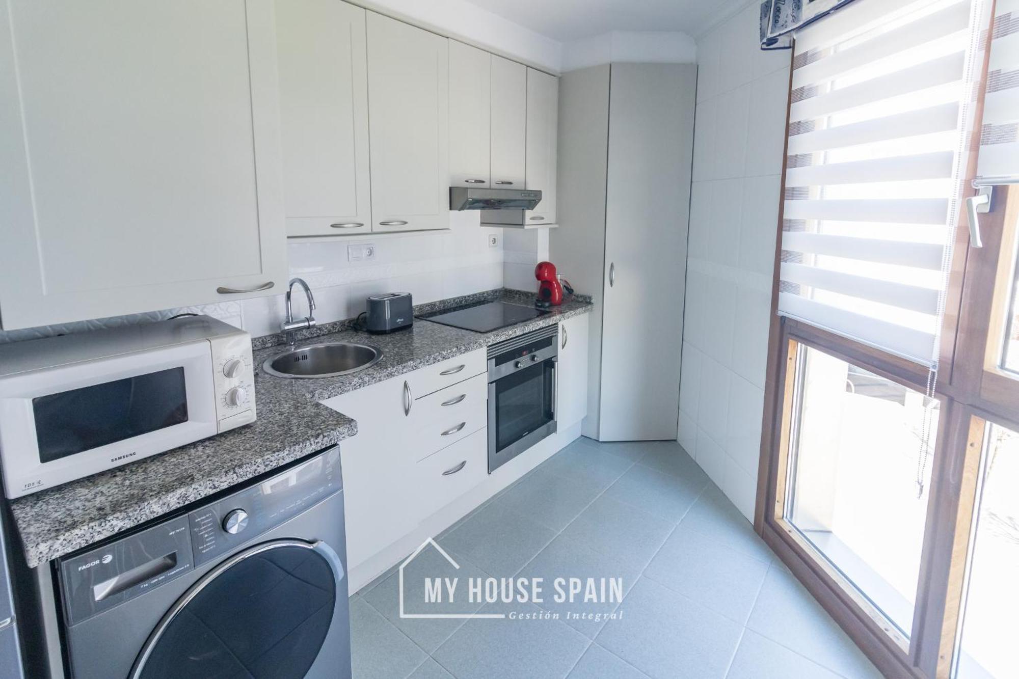 Myhousespain - Playa De Poniente, Con Vistas Al Mar Y Parking Gratuito Gijón Esterno foto